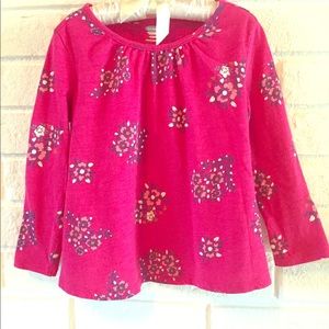 Old Navy-Toddler Girl Floral Swing T-Shirt